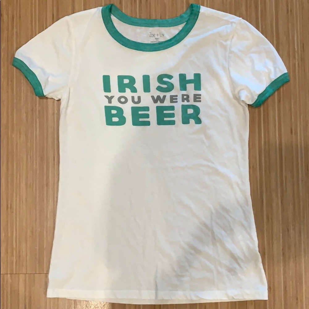 White st Patrick’s day t shirt
